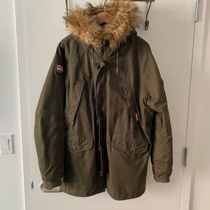 Superdry Rookie Heavy Weather Winter Parka Jacket